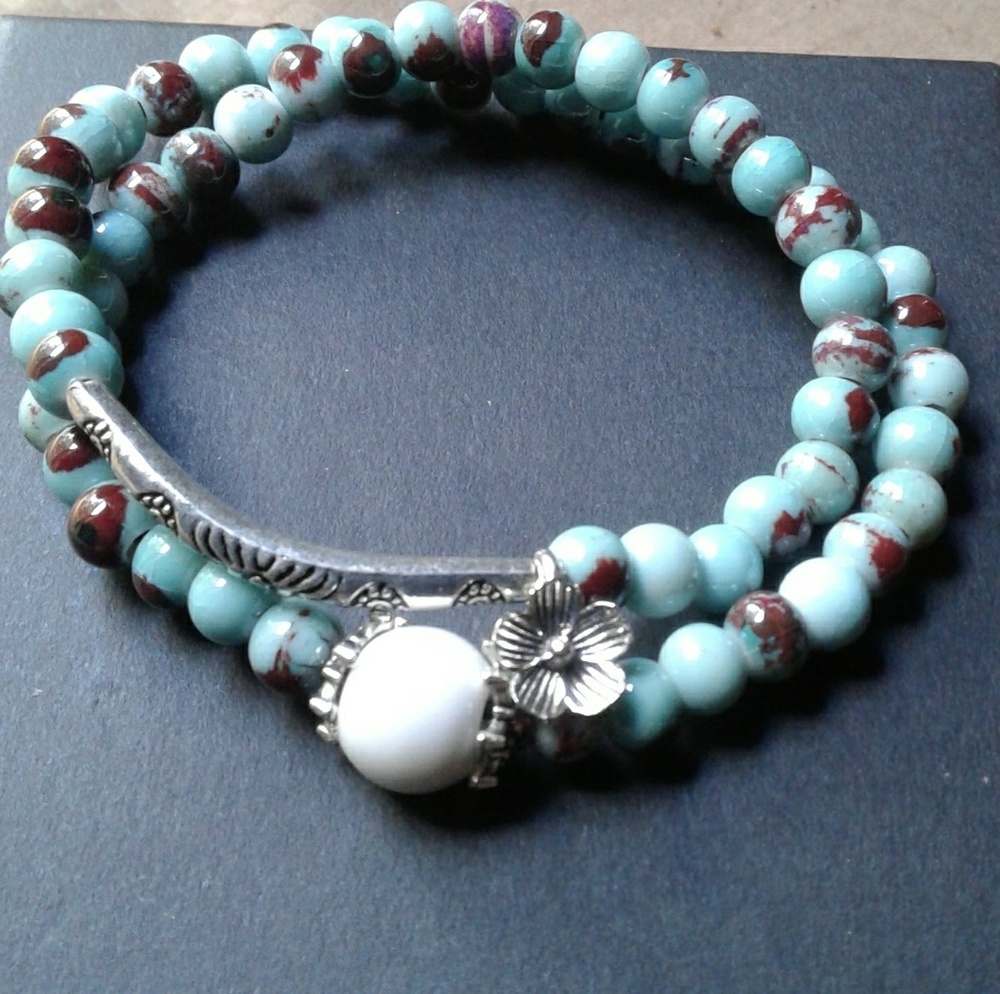 Ceramic Multilayer  Bracelet